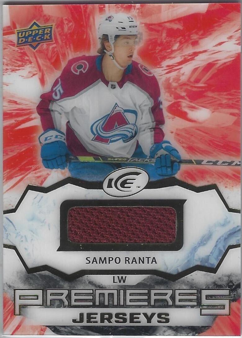 Sampo Ranta #IPA-SR 2021 Upper Deck Ice Premieres Hockey