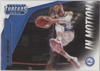 Ben Simmons #11 Basketball Cards 2018 Panini Threads in Motion