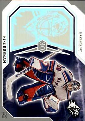 Mike Dunham #63 Hockey Cards 2003 SPx