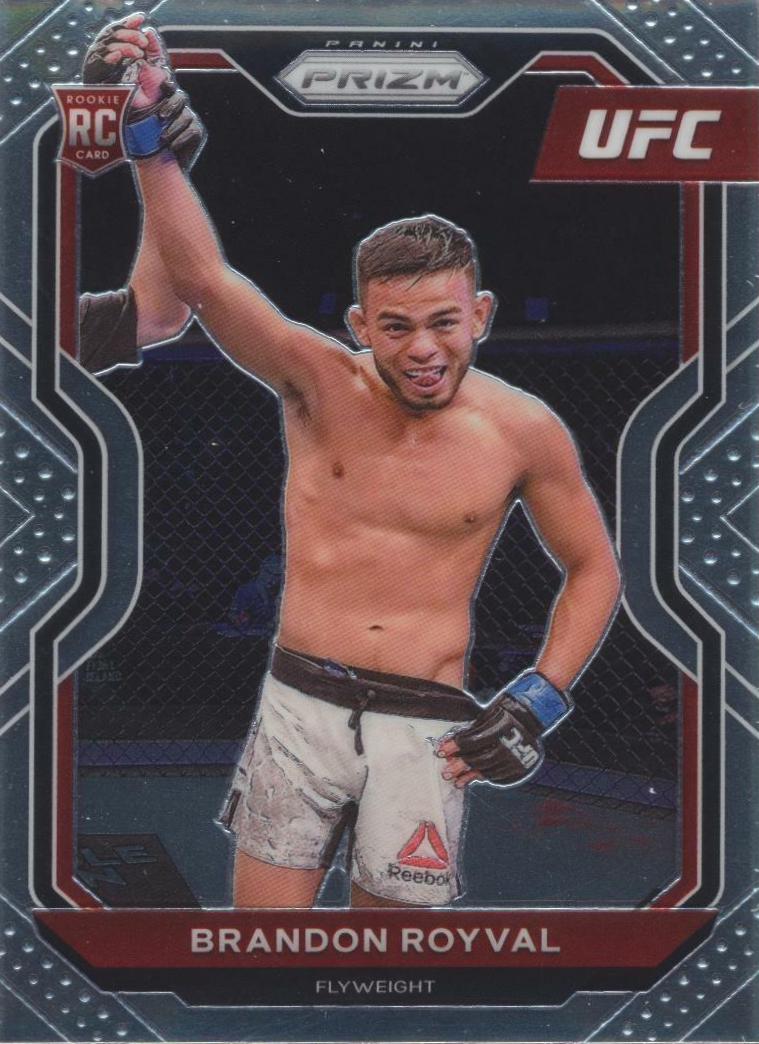 Brandon Royval #68 Ufc Cards 2021 Panini Prizm UFC