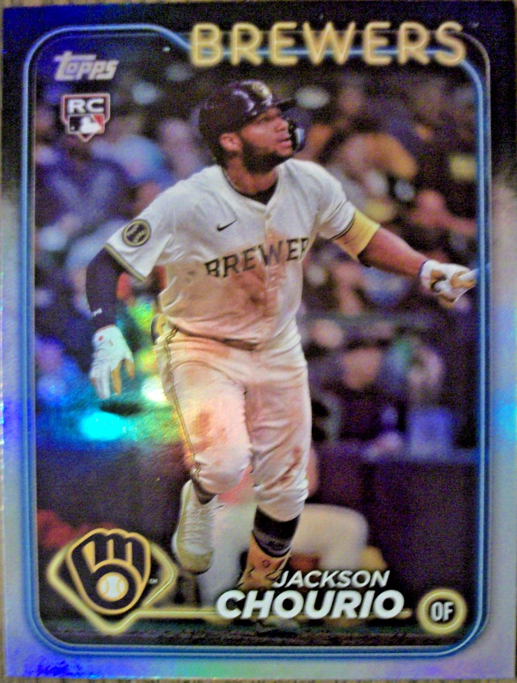 Jackson Chourio [Rainbow Foil] #US240