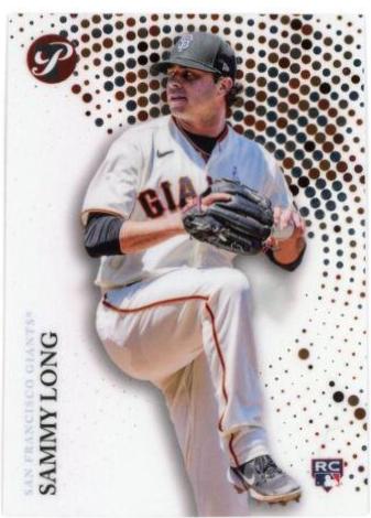 Sammy Long #216 Baseball Cards 2022 Topps Pristine