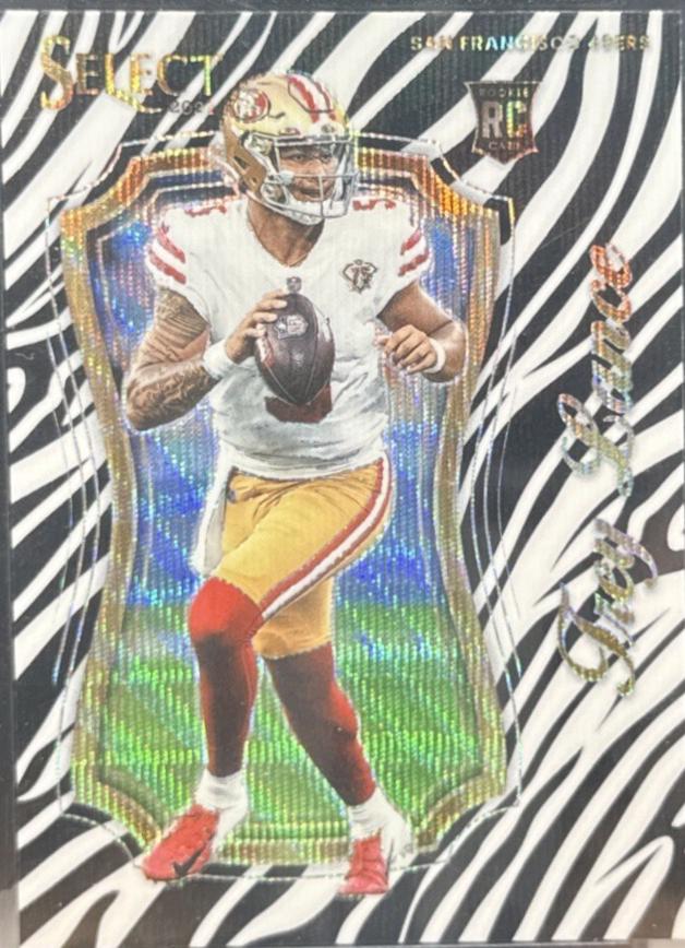 Trey Lance [Zebra] #SCR-3