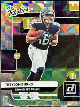 Treylon Burks #TR-12 Football Cards 2022 Panini Donruss The Rookies
