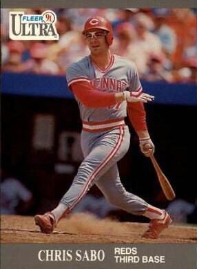 Chris Sabo #103 Baseball Cards 1991 Ultra