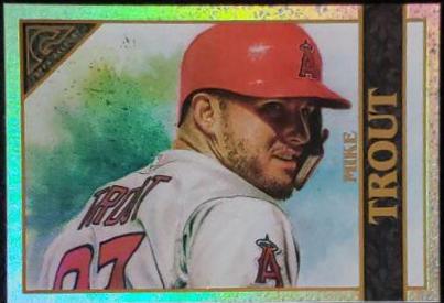 Mike Trout #1 Baseball Cards 2020 Topps Gallery