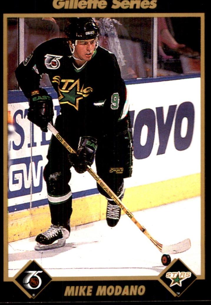 Mike Modano #15 1991 Gillette Series Hockey