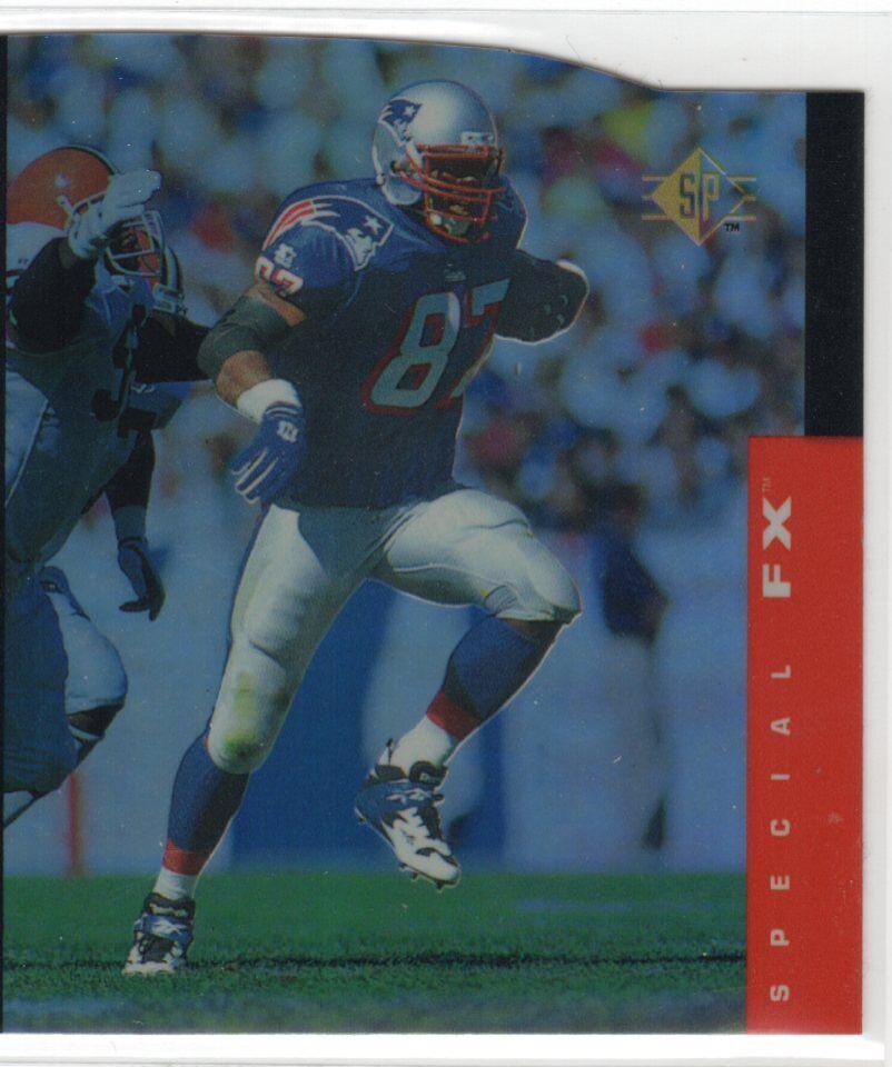 Ben Coates #4 Football Cards 1995 SP Holoview
