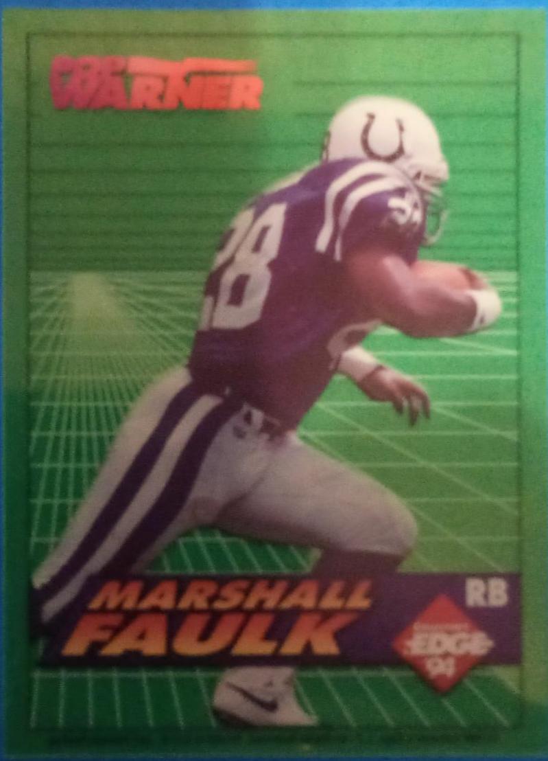 Marshall Faulk #6 Football Cards 1994 Collector's Edge Boss Rookies Update Pop Warner Promos