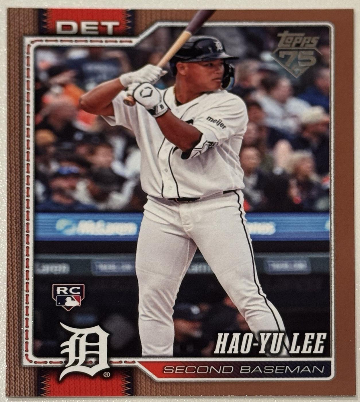 Hao-Yu Lee #US111 2026 Topps Update Baseball