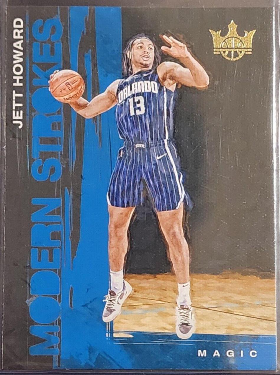 Jett Howard #28 Basketball Cards 2023 Panini Court Kings Modern Strokes