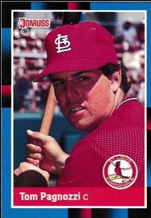 Tom Pagnozzi #577 Baseball Cards 1988 Donruss