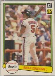 Brian Downing #115 1982 Donruss Baseball