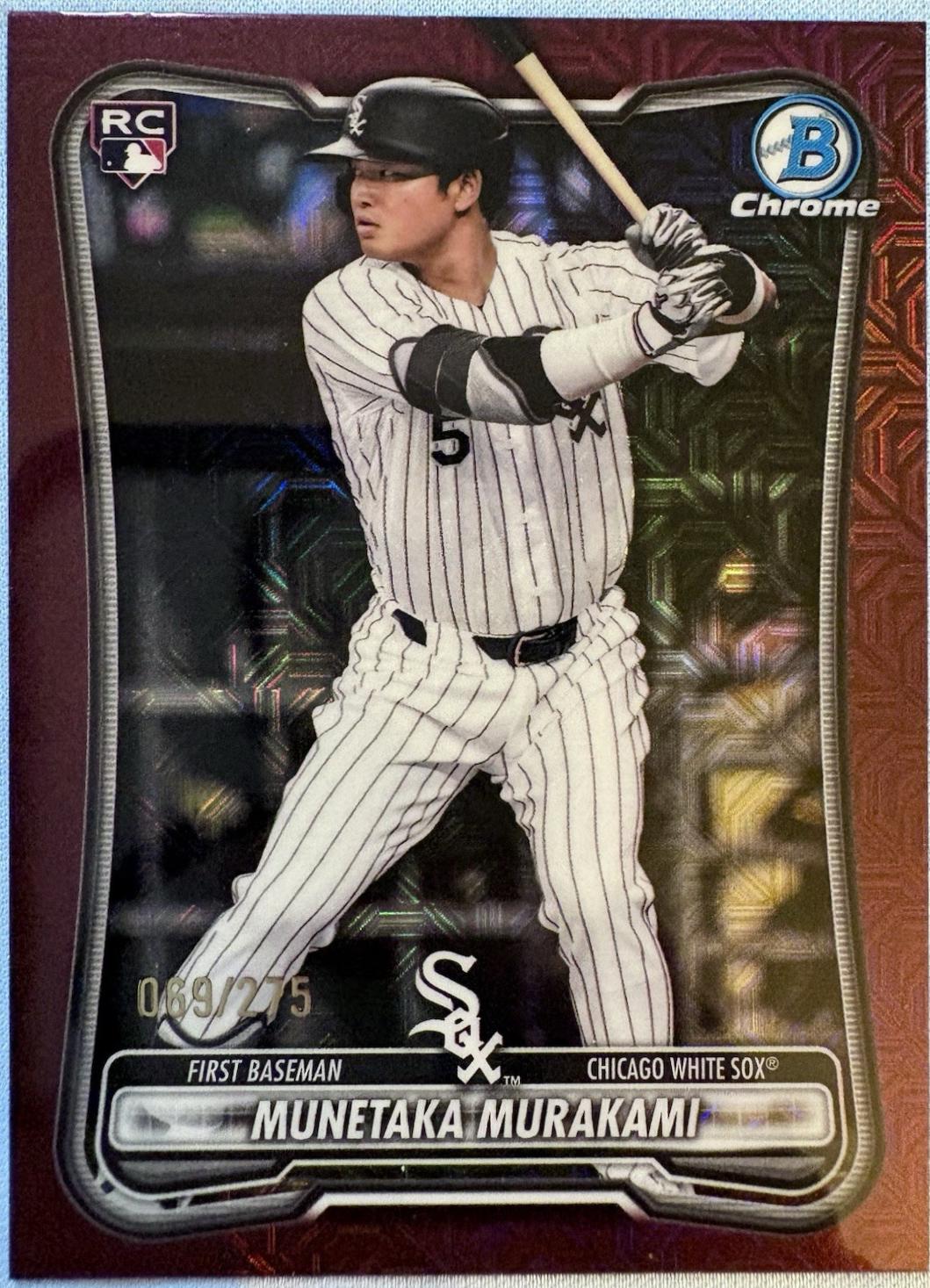 Munetaka Murakami [Burgundy Mojo] #9 Prices | 2026 Bowman