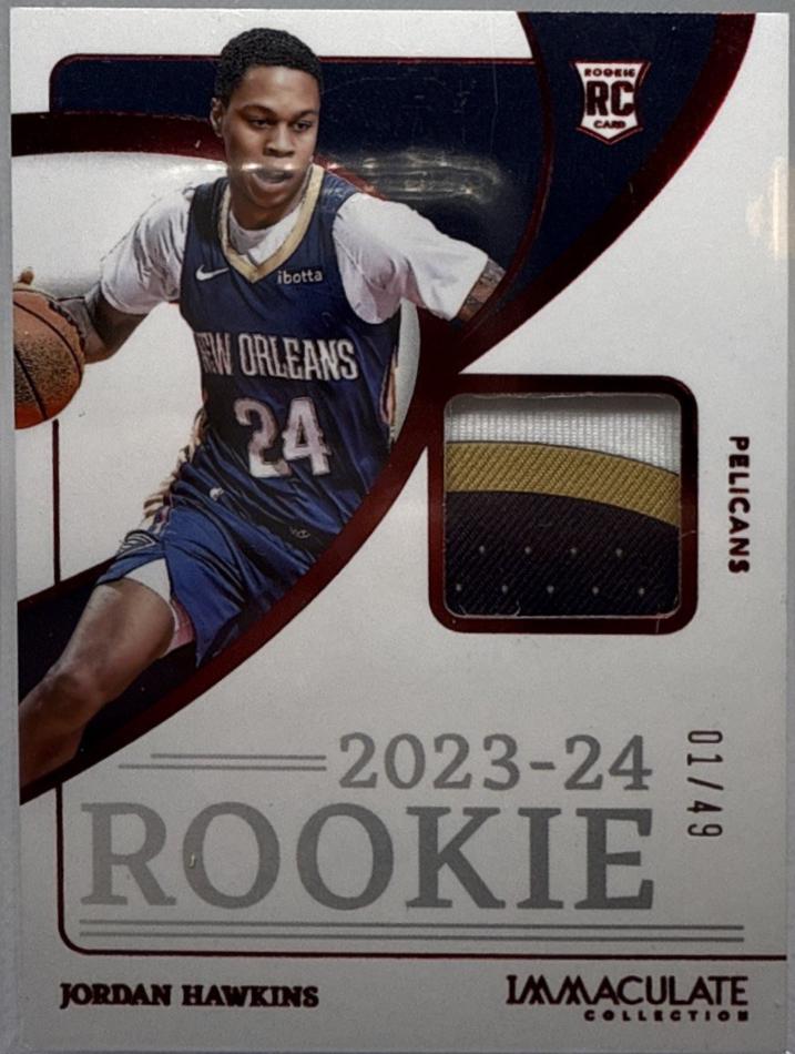 Jordan Hawkins [Red Rookie Patch] #149