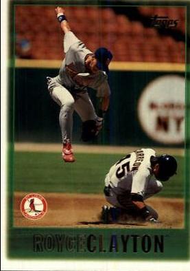 Royce Clayton #18 Baseball Cards 1997 Topps