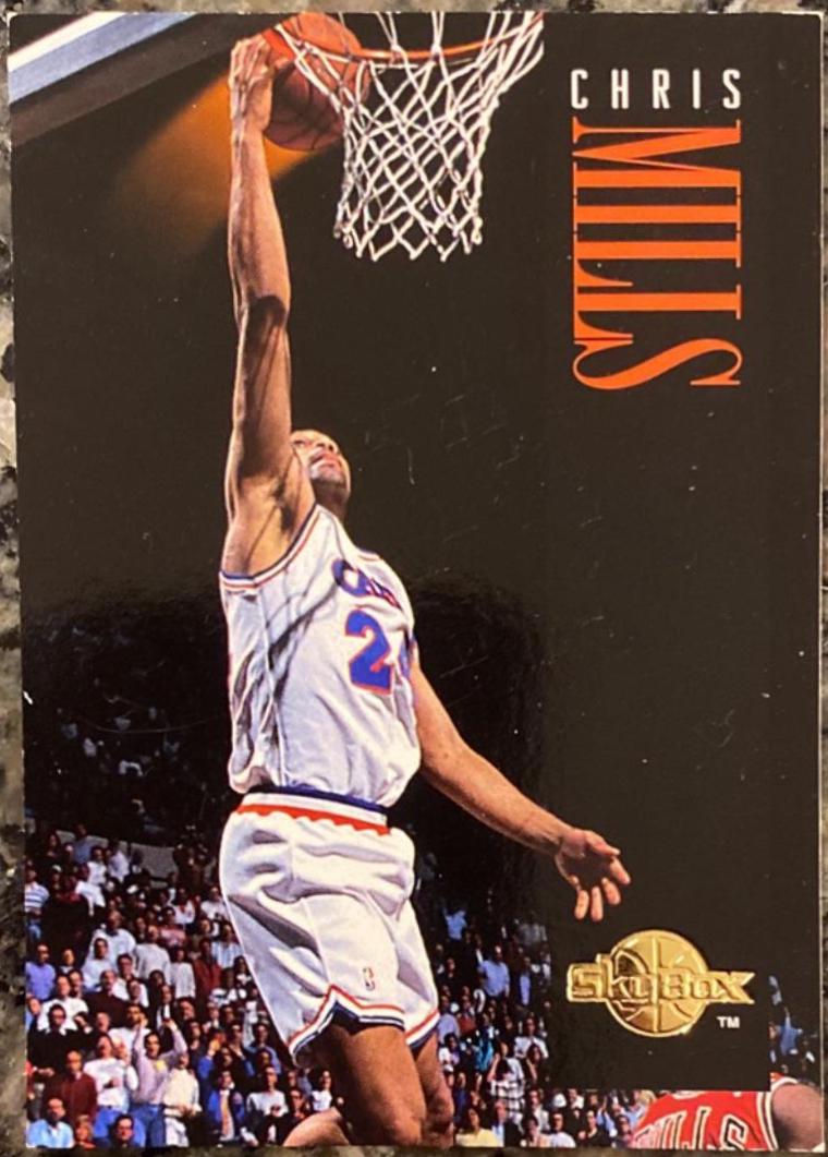 Chris Mills #31 Basketball Cards 1994 SkyBox Premium