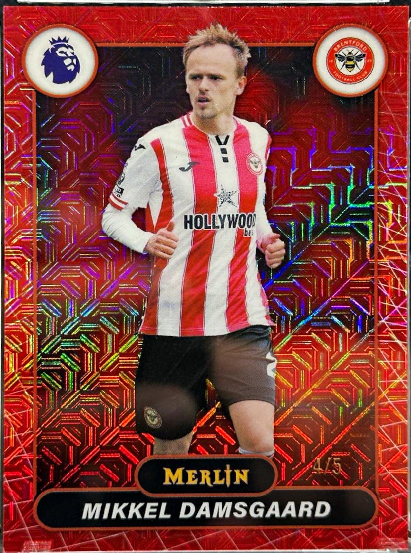Mikkel Damsgaard #32 2026 Topps Merlin Premier League