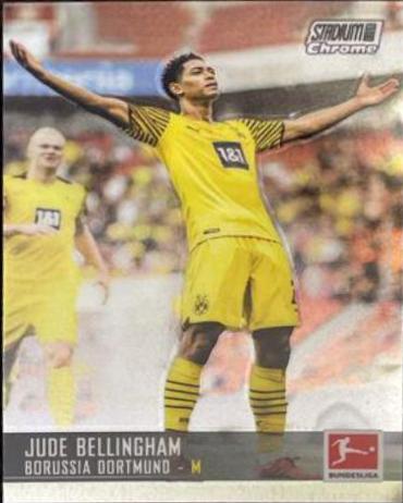 Jude Bellingham #31 2021 Stadium Club Chrome Bundesliga Soccer