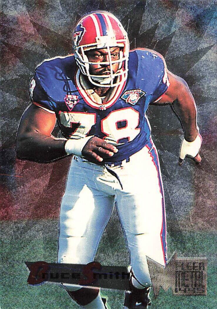 Bruce Smith #19 Football Cards 1995 Fleer Metal