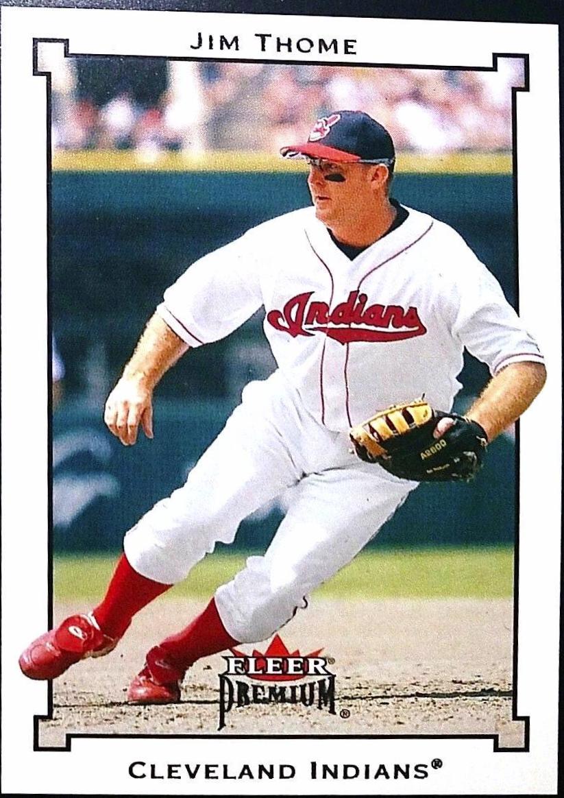 Jim Thome #75 Baseball Cards 2002 Fleer Premium