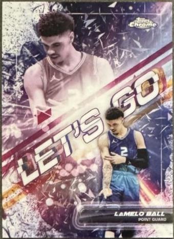 LaMelo Ball #LG-4 Basketball Cards 2023 Topps Chrome Let’s Go