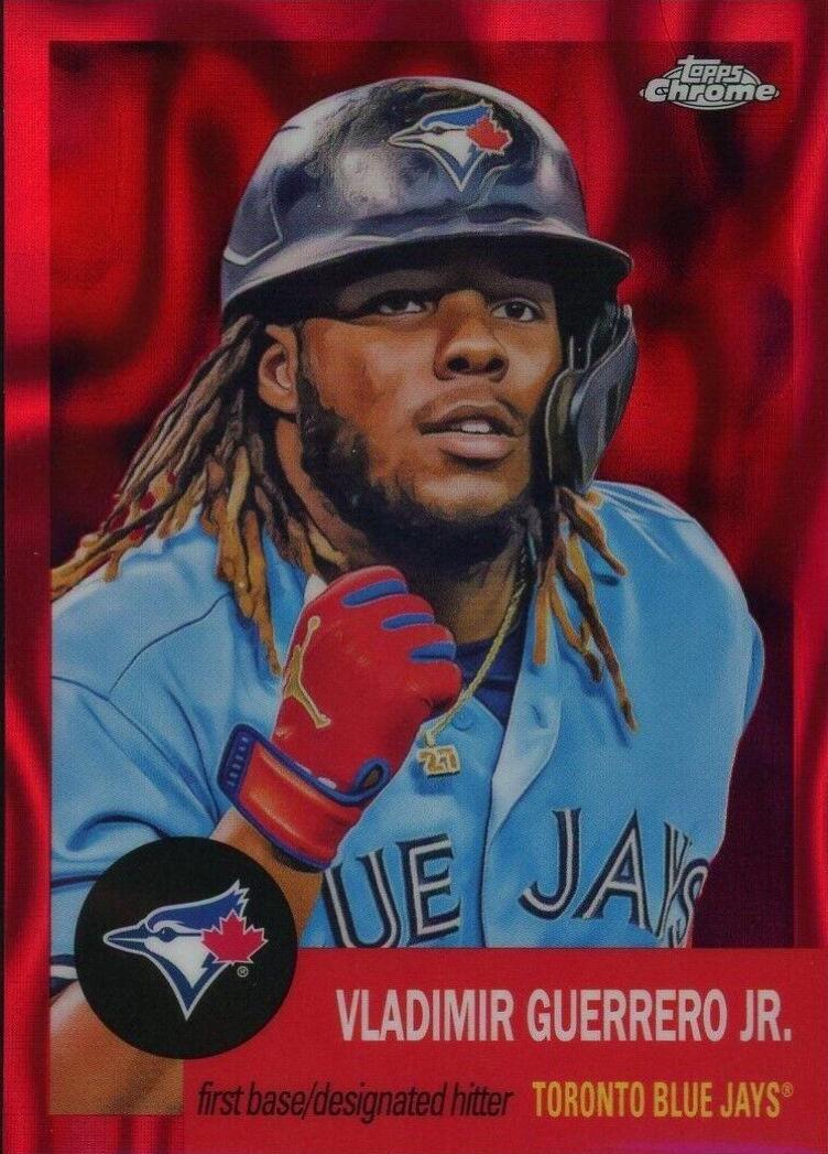 Vladimir Guerrero Jr. [Red Lava Refractor] #150