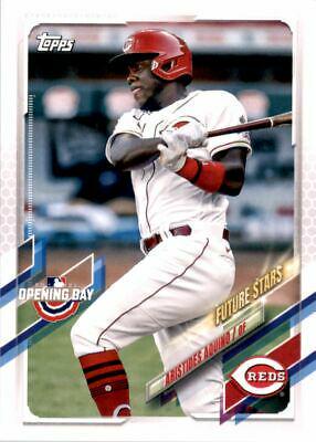 Aristides Aquino #16 Baseball Cards 2021 Topps Opening Day