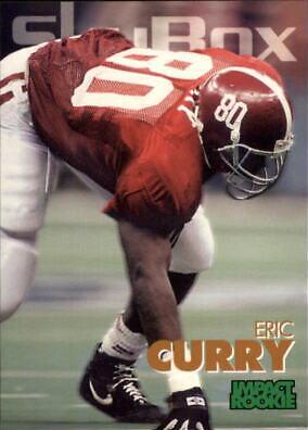 Eric Curry #366 Football Cards 1993 Skybox Impact
