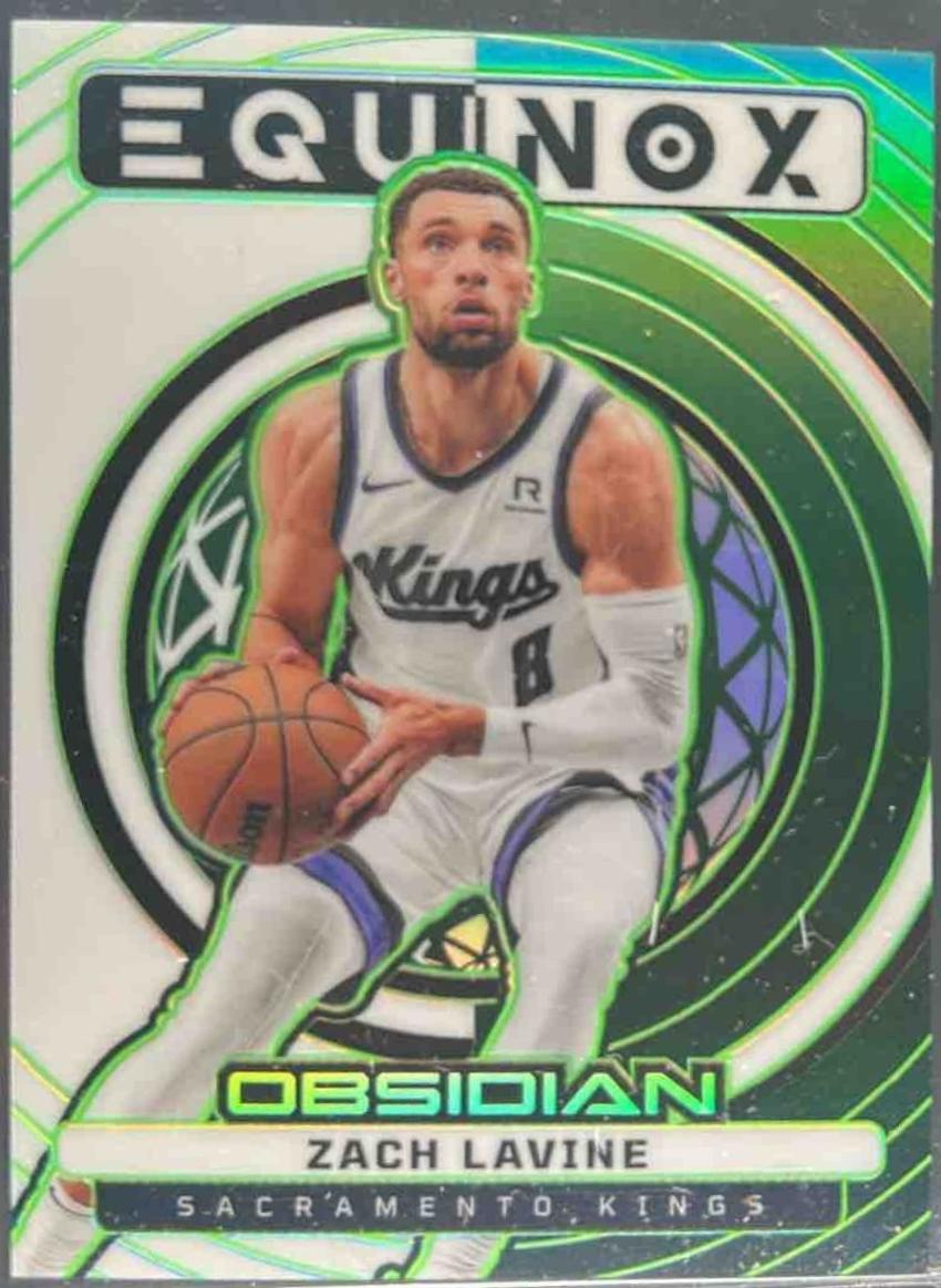 Zach LaVine [Electric Etch Jade Flood] #7