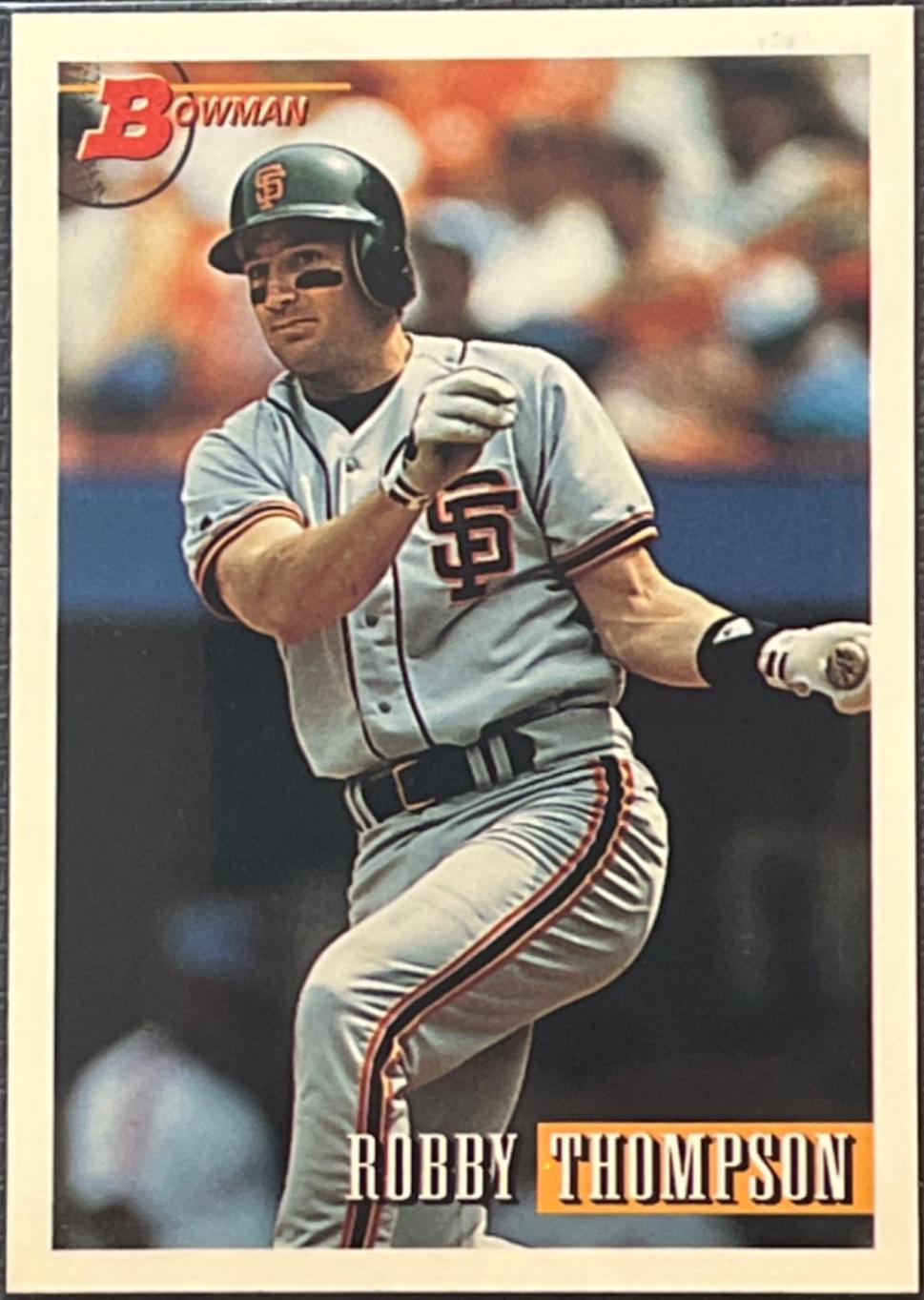 Robby Thompson #436 Baseball Cards 1993 Bowman