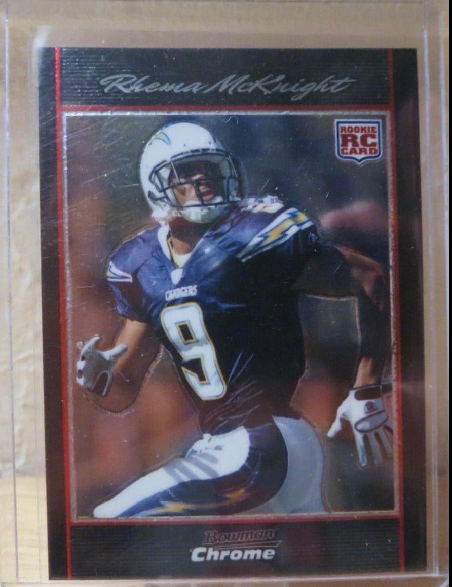 Rhema McKnight #BC21 2007 Bowman Chrome Football