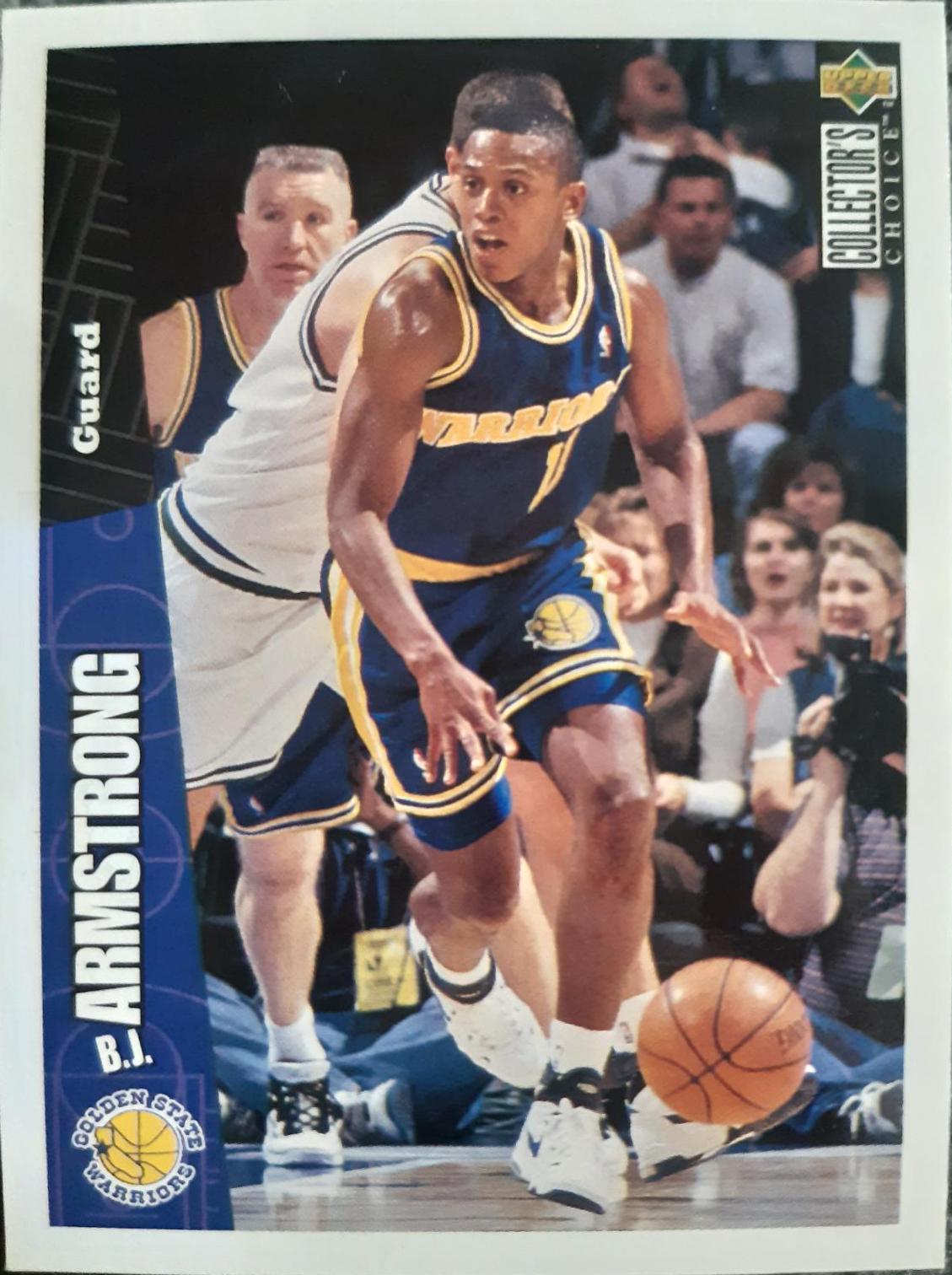 B.j. Armstrong #52 Basketball Cards 1996 Collector's Choice
