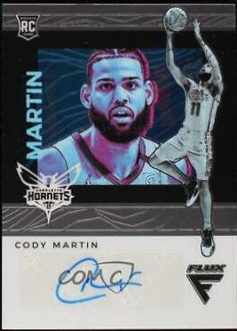 Cody Martin #FR-CMA Basketball Cards 2019 Panini Chronicles Flux Rookie Autographs