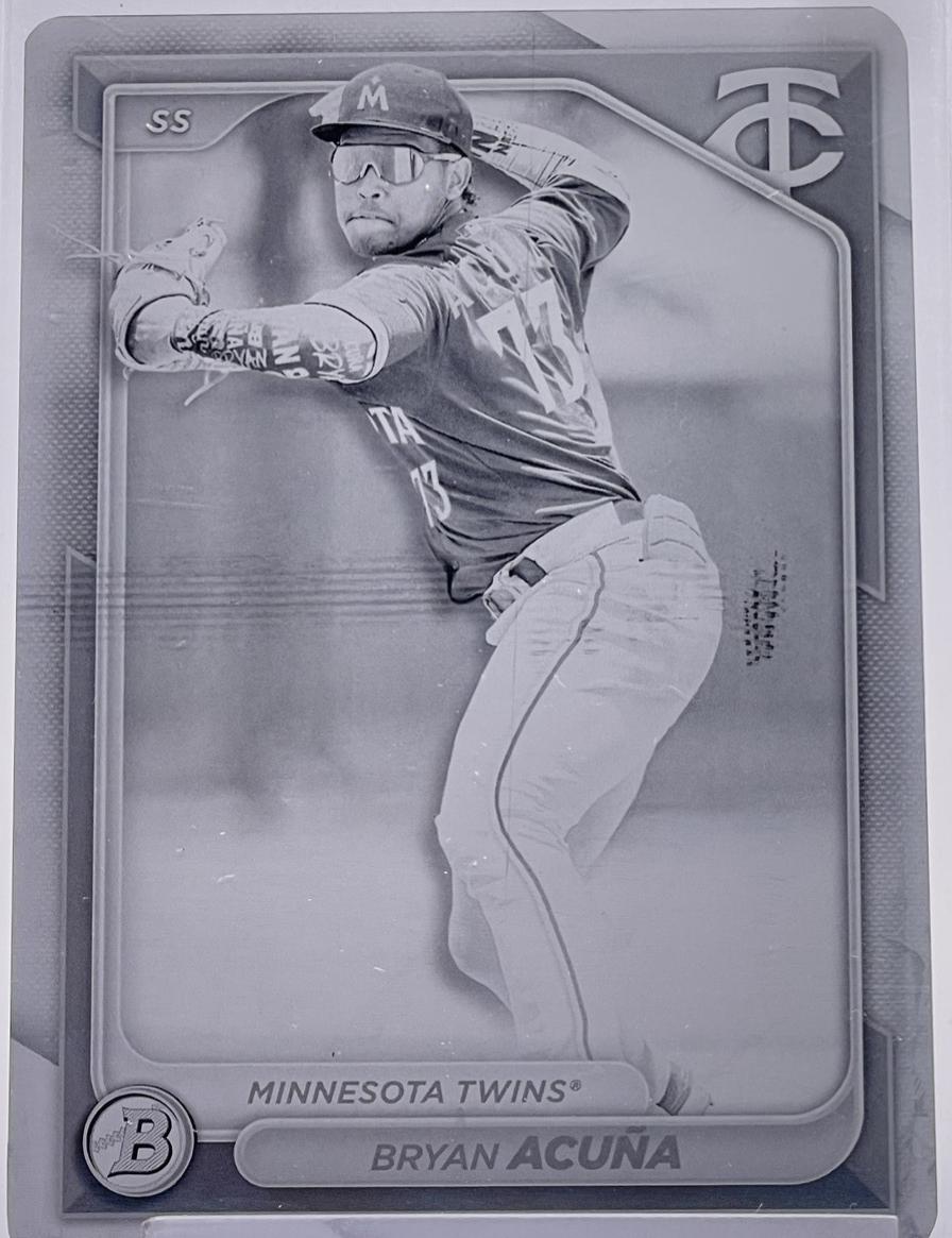 Bryan Acuna [Printing Plate] #BP-4