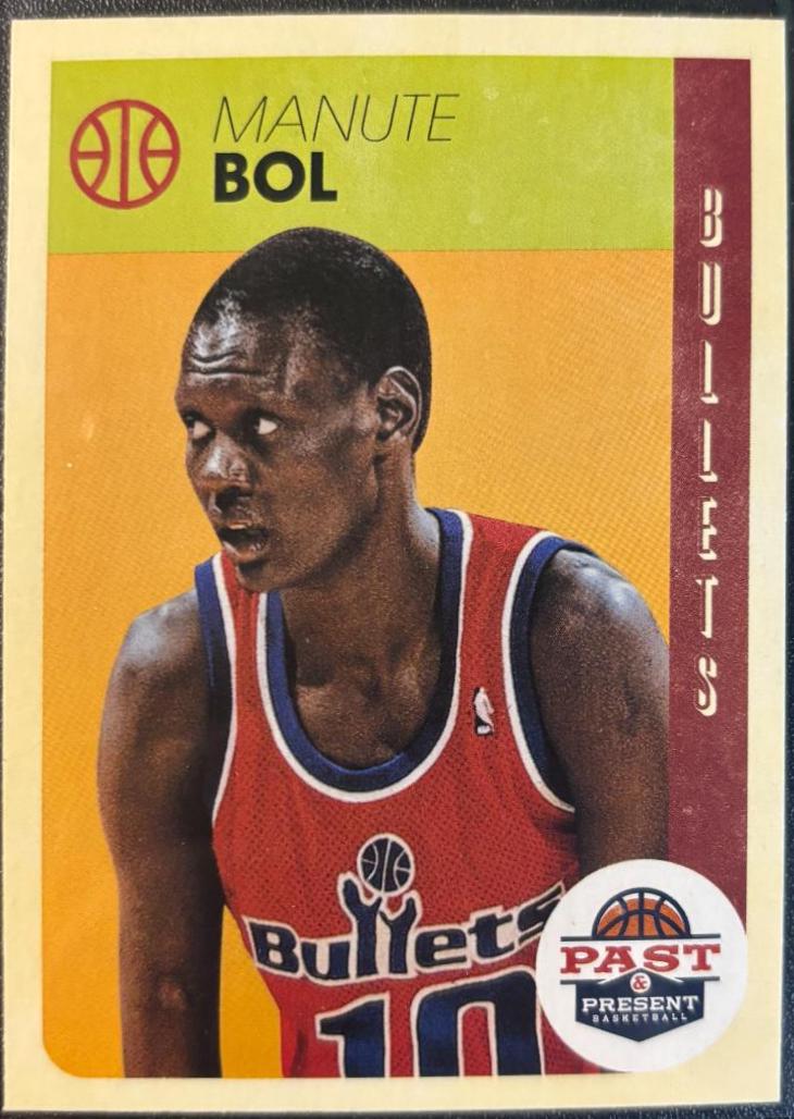 Manute Bol #32 Basketball Cards 2012 Panini Past & Present