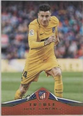 Jose Gimenez #115 Soccer Cards 2018 Panini Treble