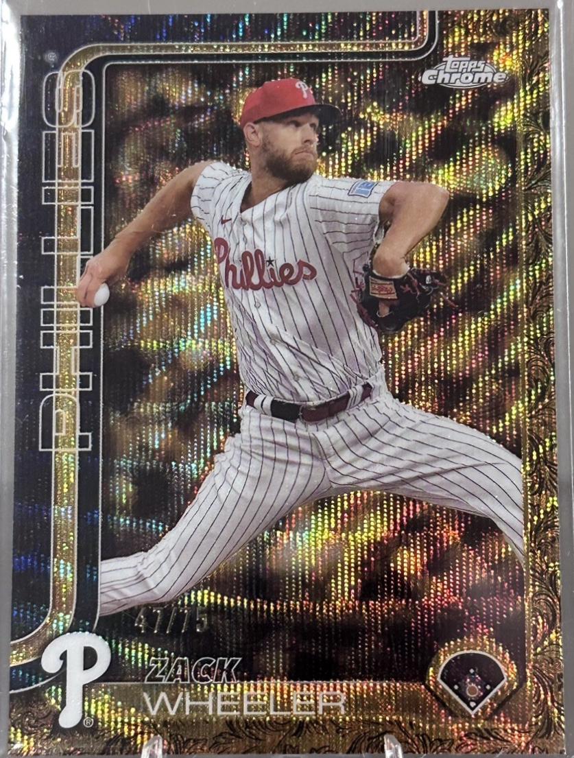 Zack Wheeler #93 2025 Topps Gilded Collection Baseball