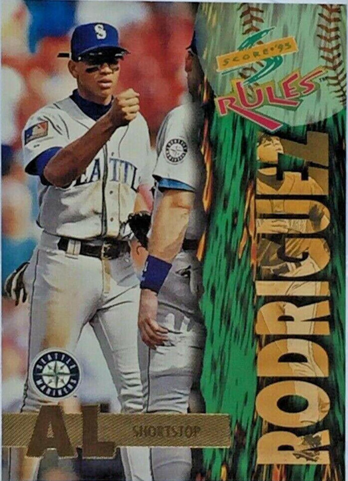 Alex Rodriguez #SR5 Baseball Cards 1995 Score Rules