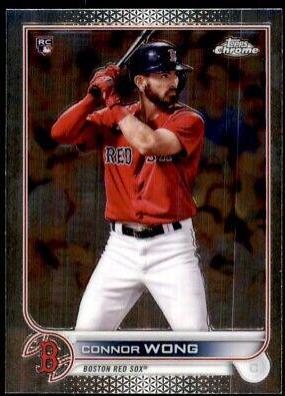 Connor Wong #39 Baseball Cards 2022 Topps Chrome