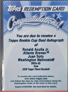 Juan Soto / Ronald Acuna Jr.