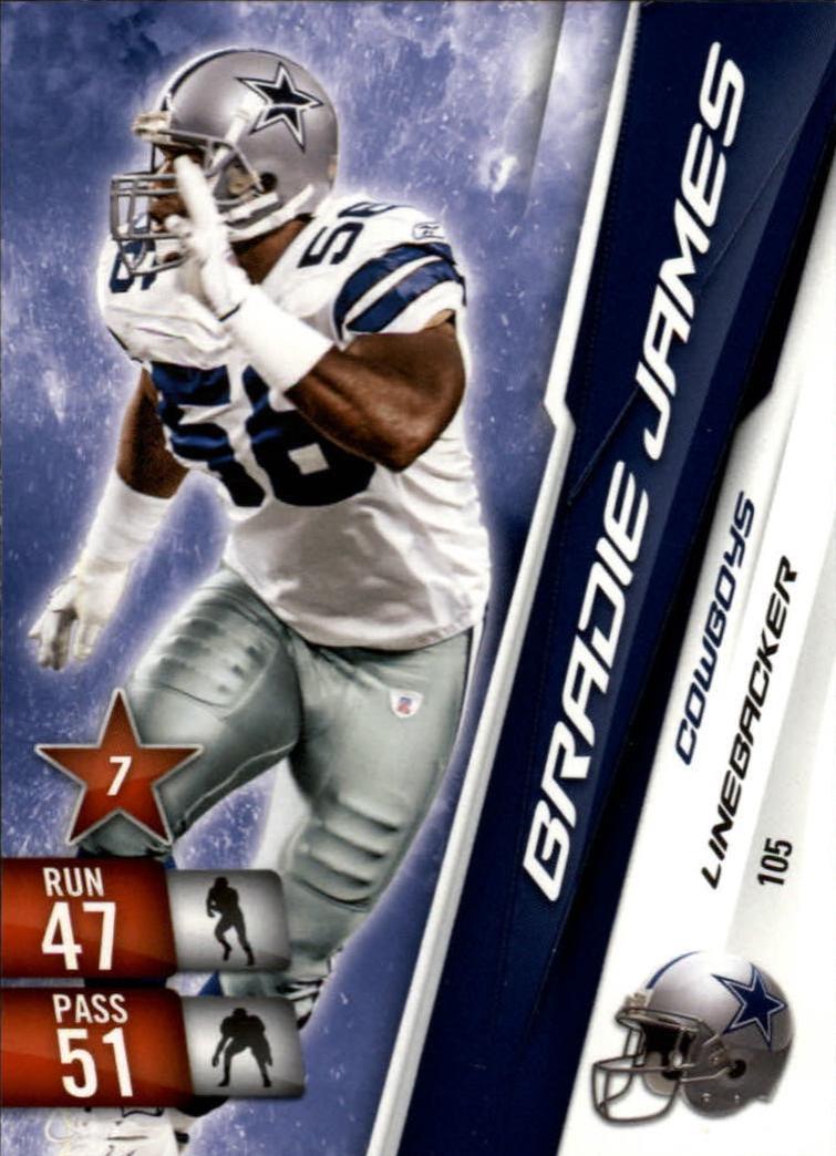 Bradie James #105 2010 Panini Adrenalyn XL Football