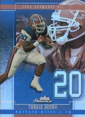Travis Henry #3 Football Cards 2004 Fleer Showcase