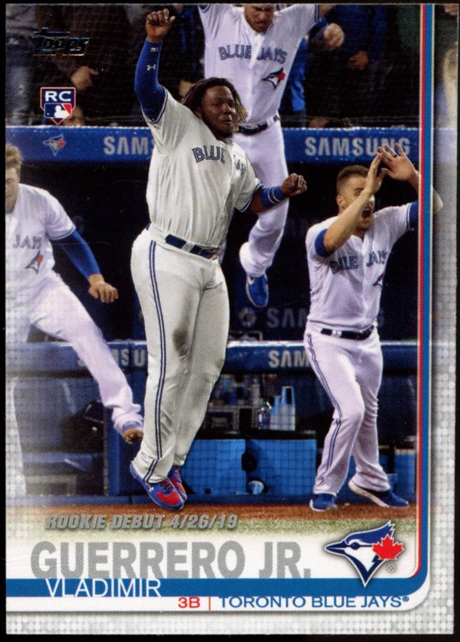 Vladimir Guerrero Jr. [Platinum] #US62 Prices | 2019 Topps Update