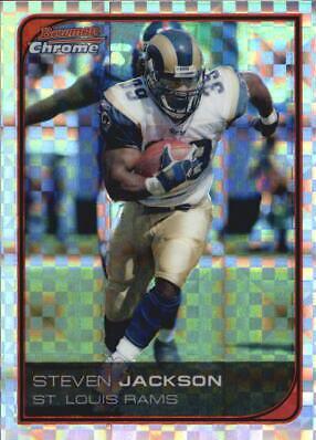 Steven Jackson #136 2006 Bowman Chrome Football