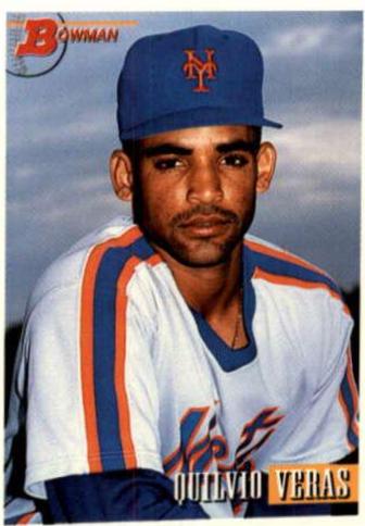 Quilvio Veras #215 Baseball Cards 1993 Bowman