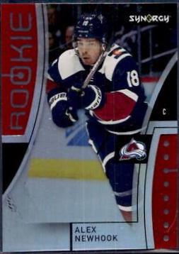 Alex Newhook #82 Hockey Cards 2021 Upper Deck Synergy