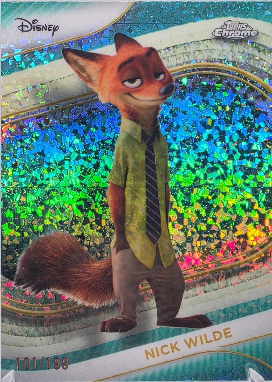 Nick Wilde [Aqua Diamonds Refractor] #167