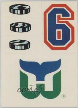 Hartford Whalers #25 Hockey Cards 1985 Topps Stickers