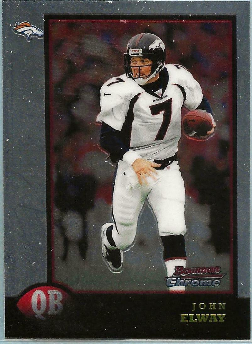 John Elway #100 1998 Bowman Chrome Football